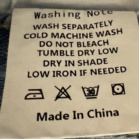 NEW YORK Woman's Jeans 90's Vintage Embroidery Baggy Denim Y2K High Waist Korean - Picture 7 of 9